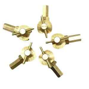 Silver Adjustable Car Button Head Oil Nozzle Connector thumbnail-3