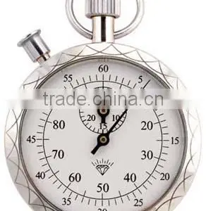 Stainless Mechanical Stopwatch, Stainless Stop Watch With Different Designs thumbnail-1