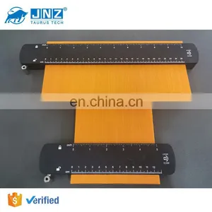 New Generation 10 Inch Metal Contour Gauge Profile Gauge Shape Duplicator With Lock Self Lock Edge Shaping Measuring Gauge thumbnail-2