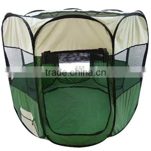 Two-Door Pop Up Pet Exercise Playpen Kennel thumbnail-2