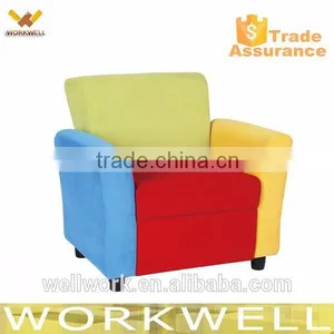 WorkWell Rainbow Color Kids Sofa Kw-CS37 thumbnail-1