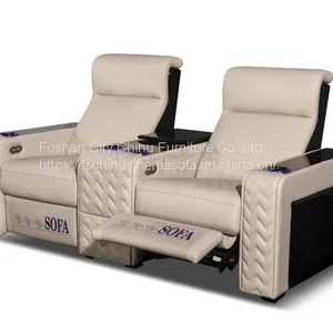 Multifunction Electric Recliners High End Home Theater Sofa Reclinable Theater Cinema Sofa Chair thumbnail-5