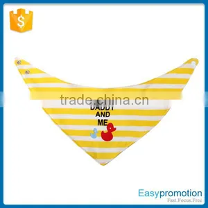 Packed as 4pcs/set -100%cotton Print Pattern Baby Bandana Bibs thumbnail-3