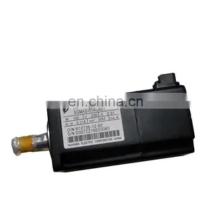 Original New Electric Engine Motor Yaskawa 100W SGMAS-01ACAB1 AC Servo Motor Price thumbnail-1