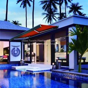 Electric Awning Full Cassette Awning Outdoor SunShade Aluminum Patio Motorized Awning thumbnail-1