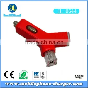 Zhongshan Factory Price Custom LOGO 2 Ports USB Car Charger Use for Cell Phone thumbnail-3