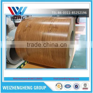 Prepainted Galvanized Steel Coil /color Coated Steel Coil / Ppgi/ Wooden Ppgi thumbnail-4