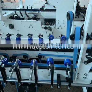UFG600B Automatic Small Stationery Paper Box Folder & Gluer Machine Equipment thumbnail-4