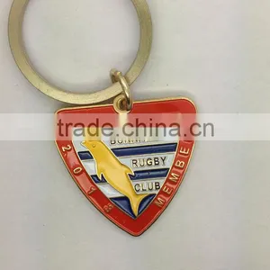 Key Chaincustom Soft Enamel Metal Badge /Custom Soft Enamel Badges thumbnail-1