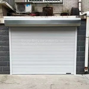 Industrial Duty Galvanized Steel Roll up Doors Automatic Motorized Roller Shutter Garage Door thumbnail-4