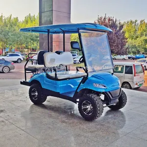 Back-to-back Electric Golf Cart, 4-seater Beach Golf Cart thumbnail-3