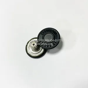 2023 Customized Wholesale Plating Brass Cowboy Button Jeans Buttons for Jeans Clothing thumbnail-4