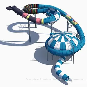 Children's Water Park Slide Equipment Swimming Pool Entertainment Indoor Family Water Slide thumbnail-1