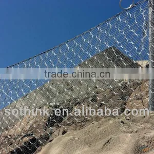 SNS Protective Mesh /stainless Steel Wire Rope Mesh thumbnail-1