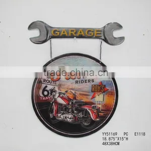 Vintage Metal Sign-embossed Wall Decor-retro Signs thumbnail-2