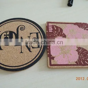 Cork Table Mat, Cork Coaster for Custom Logo Printed thumbnail-1