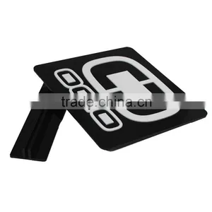 Black Carven Acrylic Letter 3D Acrylic Sign Removable Signage thumbnail-3