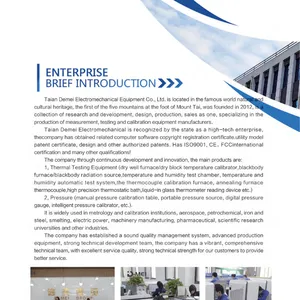 Taian Demei Electromechanical Equipment Co., LTD company overview - view 3 thumbnail