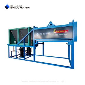 BAOCHARM 5 Tons Per Day Production Industrial Block Ice Maker Making Machine thumbnail-3