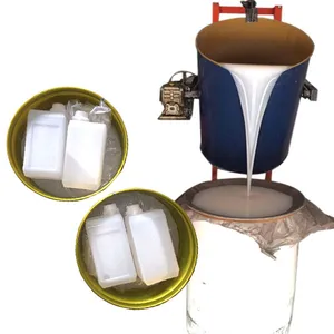 Replication Mold for AB Liquid Silicone Rubber Castings White 25A Shore Use More Times thumbnail-5