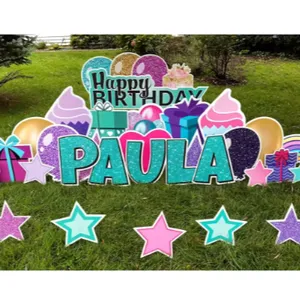 Reusable Corrugated Plastic Display Panels – Ideal for Birthday, Lawn & Event Signs thumbnail-4