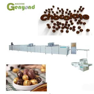 Portable Ball Mill Chocolate Machine Production Line Automatic Tempering thumbnail-3