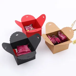 Foldable Kraft Paper Box With Ribbon thumbnail-2