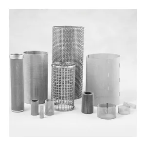 Custom-made Deep-processed Stainless Steel Filter Caps, Perforated Mesh Filter Caps, Liquid/solid Filtration, Custom Sizes Available. thumbnail-4