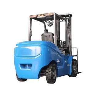 Powerful Green Electric Battery Forklift for Efficient Warehouse Handling 4*4 Wheel Truck thumbnail-4