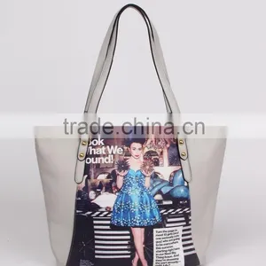 2015 Fashion Wholesale Lady Handbag Pu Elegance Designer Women Handbag thumbnail-1