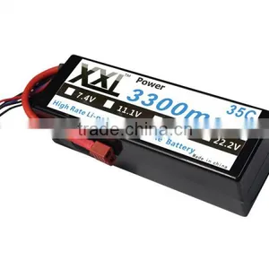 XXL 3300mah 18.5V 5S 35C Lipo Battery Packs for rc Helicopter thumbnail-2
