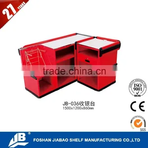 FOSHAN JIABAO Best Selling Cash Retail Round Checkout Counter thumbnail-3