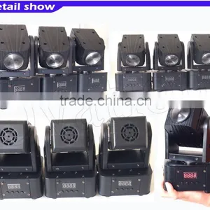Small Base and High Quality Pro Dj Equipment 10w Led Mini Beam Moving Head Stage Light Guangzhou Ovation Lighting thumbnail-4