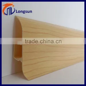 Different Sizes Skirting Baseboard Pvc Molding Types thumbnail-1