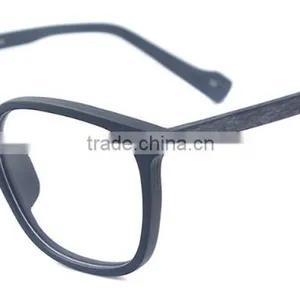 2016 Newest Designer for Men and Women Wooden Texture Acetate Full Rim Optical Glasses Frames thumbnail-3
