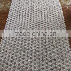 Promotion High Quality 3d Flower Lace Embroidered Fabric thumbnail-5