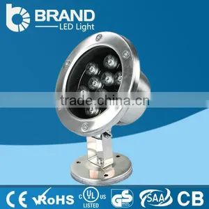RGB Underwater IP68 Waterproof Stainless Steel High Quality LED Fiber Swimming Pool Lights thumbnail-1