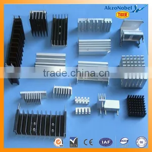 Colored Powder Coated Aluminum Window Extrusions Profiles thumbnail-2