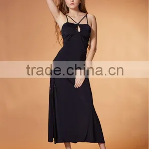Newest Arrival Fashionable Sexy Hot Sales Women Night Long Fancy Halter Dress Llingeries 3379 thumbnail-1