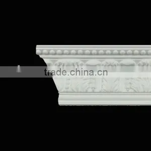 Home Decor Polyurethane Foam Crown Molding/ pu Cornice thumbnail-1