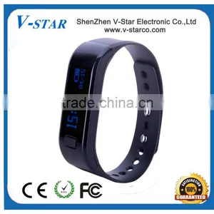 2015 New Fashion Health Assistant IP67 Waterproof 180 Days Standby E02 Bluetooth Bracelet, Smart Bracelet Watch thumbnail-5