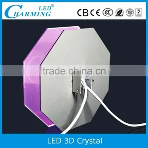 2016 New Hexagon Smd5050 Light Weight Led 3d Crystal Light thumbnail-5