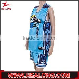 Factory Price Latest Custom Dry Fit Reversible Basketball Jerseys Greece thumbnail-3
