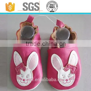 2016 Girl Kids Rabbit Design Hard Sole Baby Leather Shoes thumbnail-1