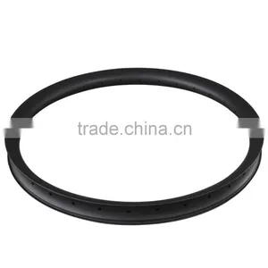 Carbon Beadless 50mm Wide Bicycle 650b+ Carbon Rims for 27.5 Plus Bikes Tubeless Compatible thumbnail-2