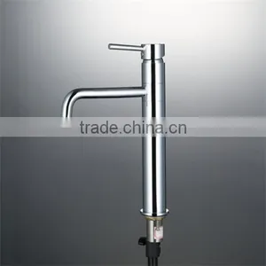 China Basin Mixer Single Lever Brass Faucet thumbnail-5