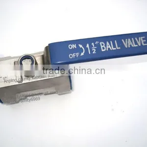1PC CASTING BALL VALVE thumbnail-1