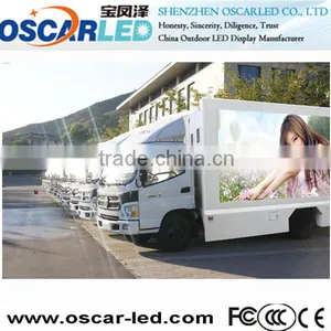 Waterproof and Shockproof Play Full Xxx Video Outdoor Advertising Mobile Led Display/truck Mobile Advertising Led Display thumbnail-1