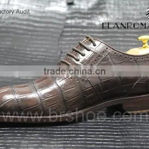 Classic Handmade Fashion Crocodile Leather Shoes Quality Choice thumbnail-3