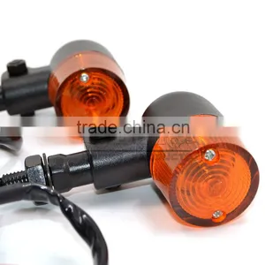 BJ-SL-061 New Arrival Ultra Bright Universal E-Mark Aluminum Black Housing Motorbike LED Motorcycle Signal Light thumbnail-6